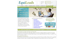 Desktop Screenshot of equileads.com